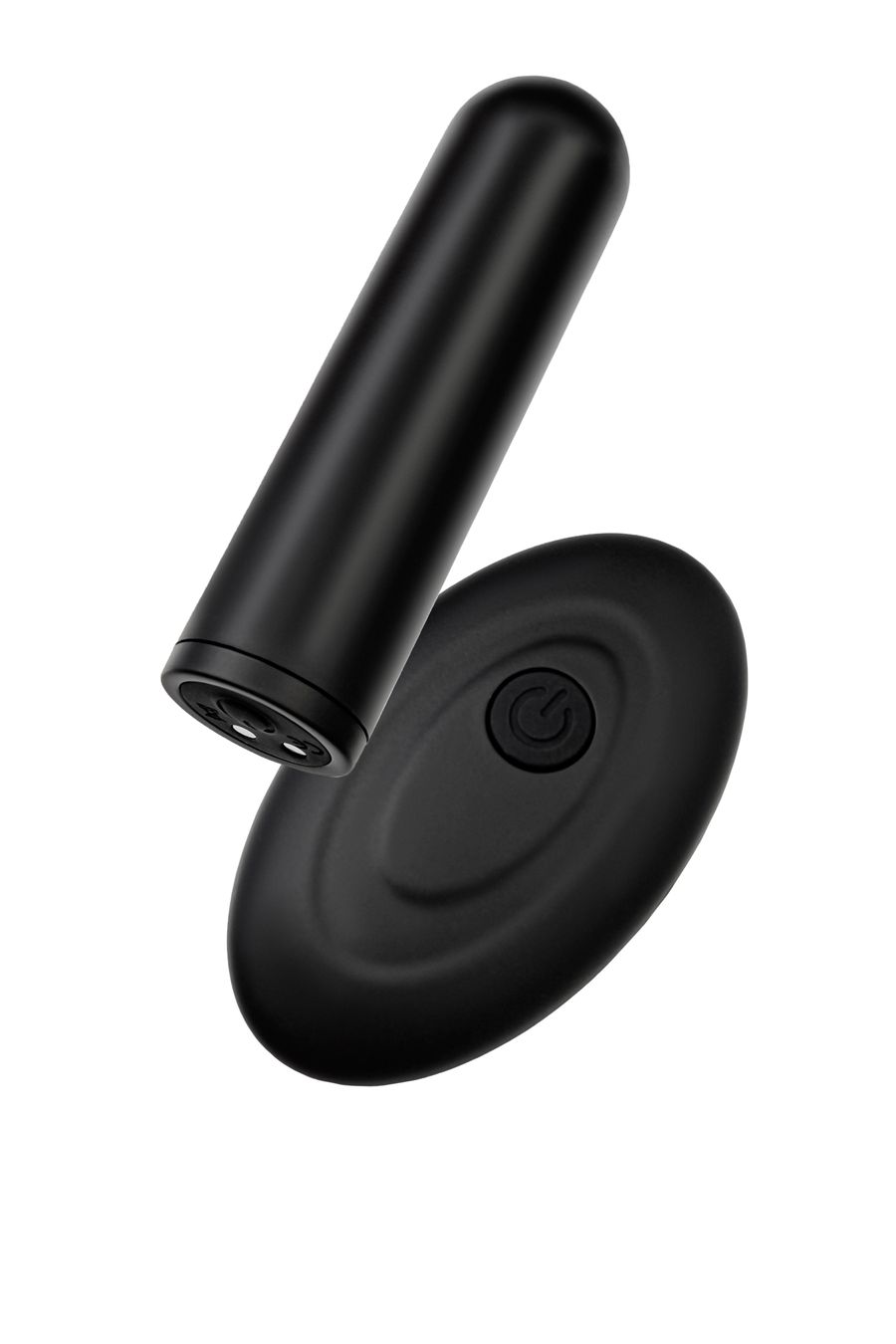 Вибропуля с пультом управления RealStick CALIBER, черная 