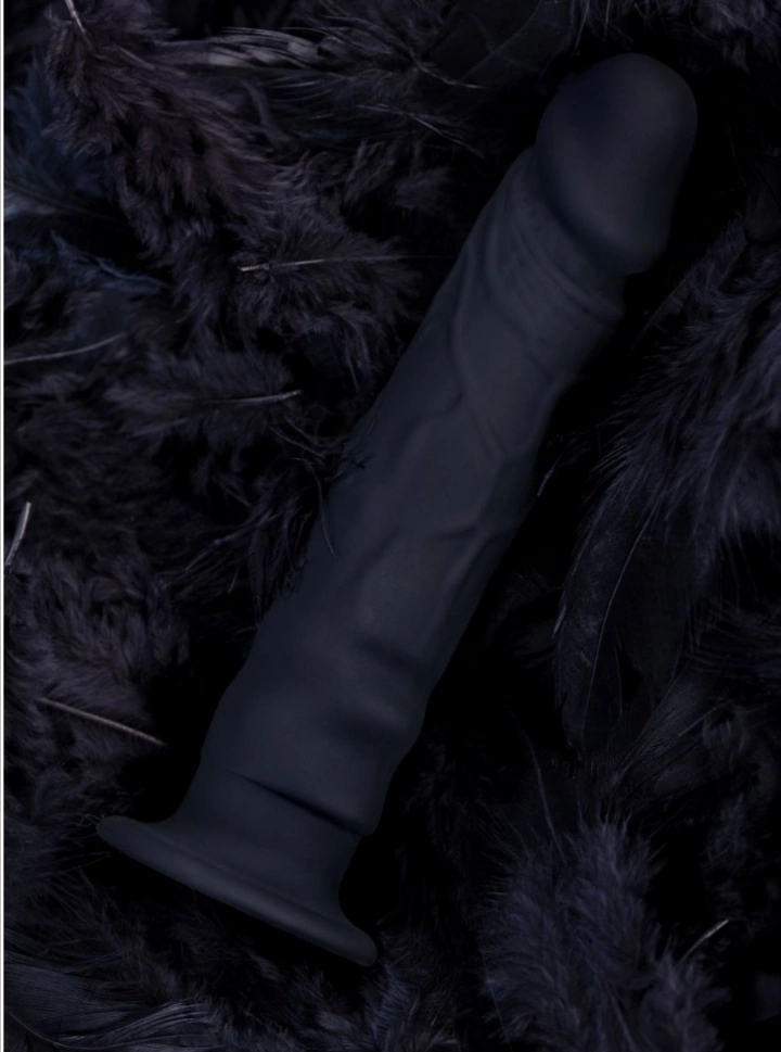 Фаллоимитатор POPO Pleasure by TOYFA Lupi, силикон, черный, 12 см 