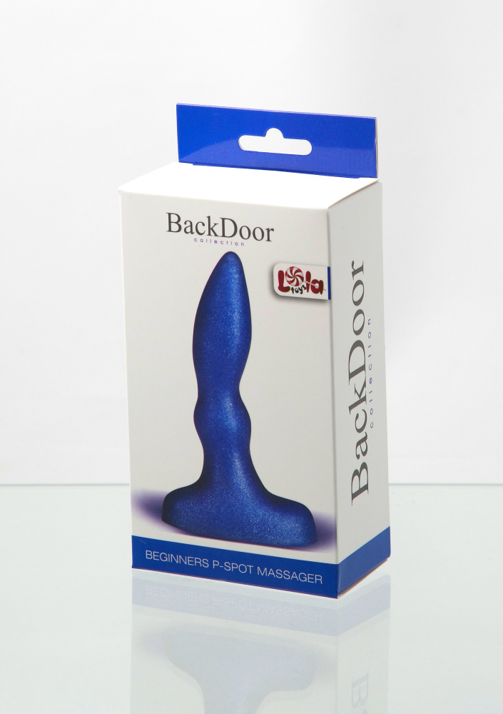 АНАЛЬНЫЙ СТИМУЛЯТОР BEGINNERS P-SPOT MASSAGER BLUE 